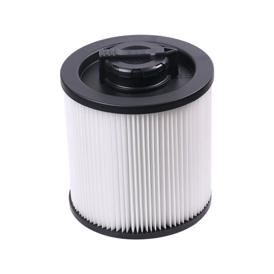 DeWALT 22L Wet and Dry Vacuum Cartridge Filter - 155mm x 166mm - White - Washable - Auzzistore
