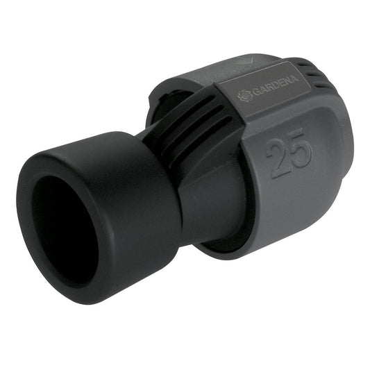 Gardena 25mm x 1 Female Thread Pipeline Connector - Durable High-Impact Plastic - Auzzistore
