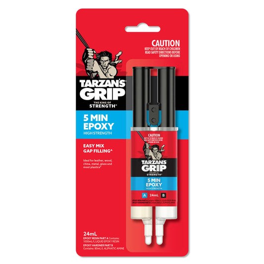 Tarzan S Grip Epoxy - 24ml - Multi-Surface - Fast Setting