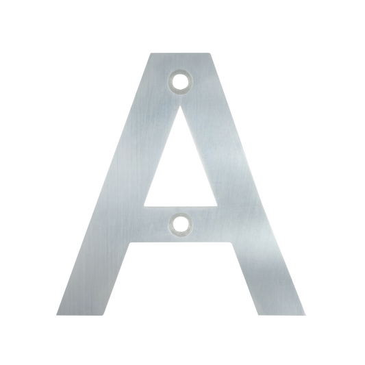 Sandleford Stainless Steel Letter A - 60mm - Durable - Easy Installation - Auzzistore