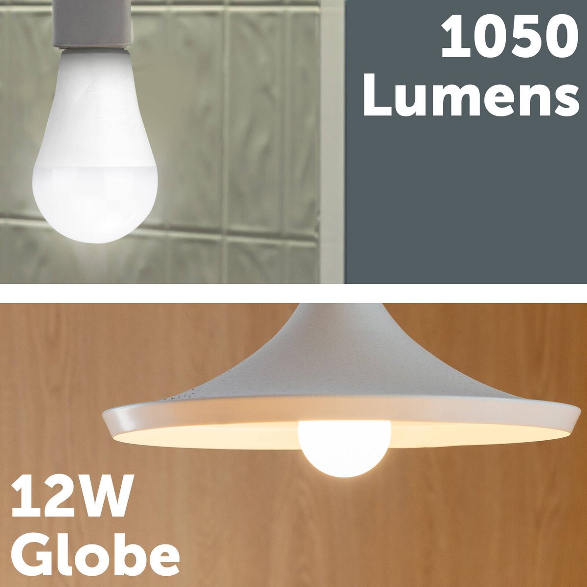 Arlec B22 LED Globe 1050lm 12W - Smart Colour Temperature Adjustable