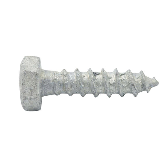 Zenith M6 x 25mm Hot Dipped Galvanised Coach Screw - Steel - Durable - Auzzistore