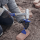 Irwin 4lb Sledge Hammer - Forged Steel Head - Fibreglass Core - Lightweight