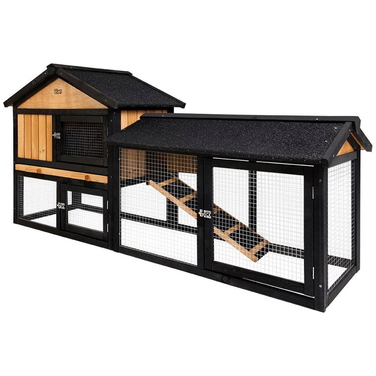 I.Pet Chicken Coop & Rabbit Hutch Large