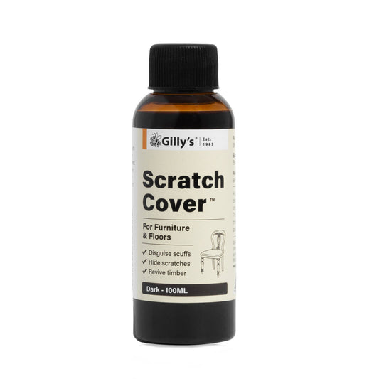 Gilly Stephenson Scratch Cover 100ml Dark Wood Revives Furniture