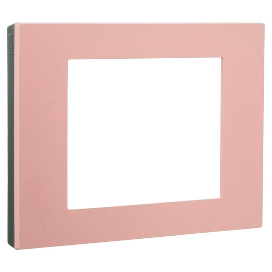 Hpm Vivo Coverplate Pink - Durable Plastic - 118mm x 85mm - Easy Installation