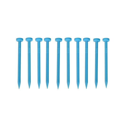 Polytuf Ground Mat Peg 10 Pack - 180mm Heavy-Duty Polycarbonate - Durable Stability