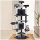 i.Pet Cat Tree Cat Scratching Post 203cm Grey – view 2