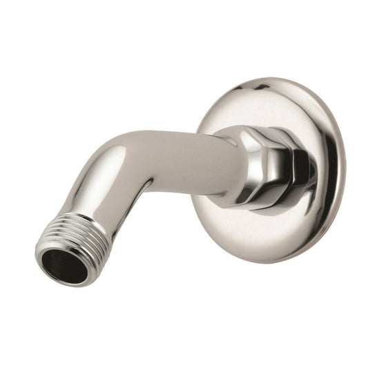 Flexispray Shower Arm - 45 Degree - Brass - Wall Plate Included - Auzzistore
