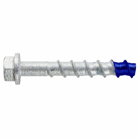 Dewalt 10 x 80mm Blue Tip Galvanised Hex Screw Bolt 4 Pack - Auzzistore