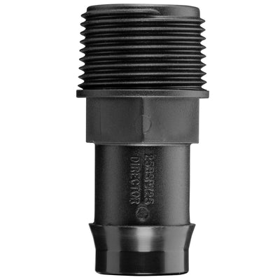 Toro 25mm Male Director - Polypropylene - Durable - UV Stabilised