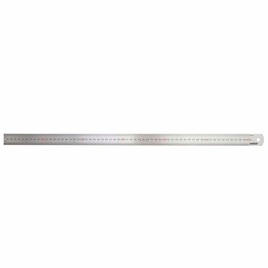 Crescent Lufkin Stainless Steel Rule 600mm 24 - Silver - Auzzistore