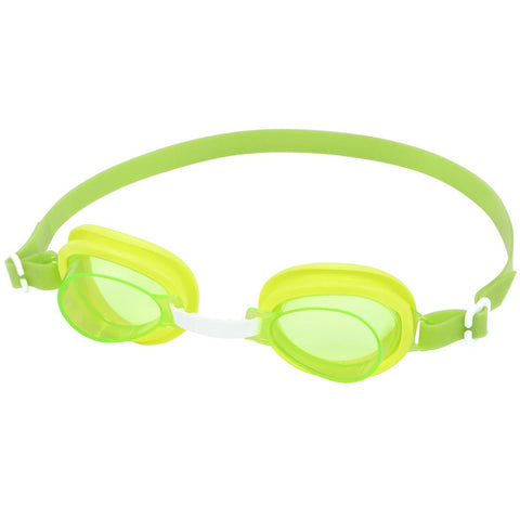 Bestway Aqua Burst Essential Goggles Kids 3 - Impact-Resistant - UV Protection - Adjustable Fit - Non-Latex - 80mm x 205mm x 32mm - Auzzistore