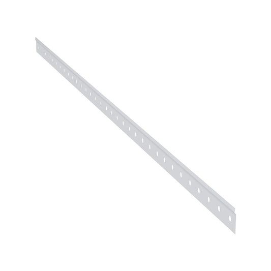 Flexi Storage Home Solutions 667mm White Double Slot Hang Track Steel Durable