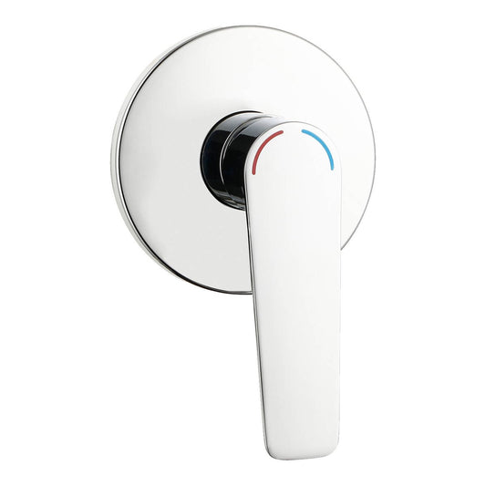 Evekare 35mm Chrome Extended Lever Shower Mixer - Lead-Free - Easy Use