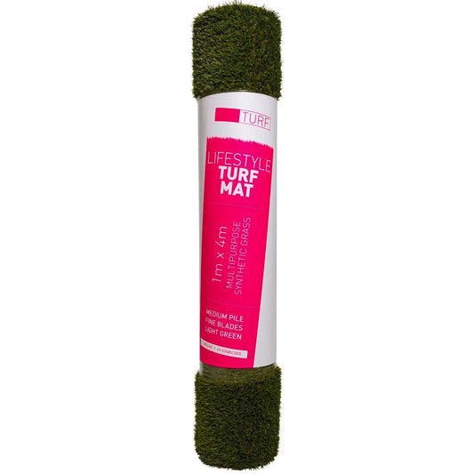 Lifestyle Turf - 1 x 4m - PP/PE - Pet Friendly - Auzzistore
