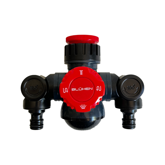Bluhen 4 in 1 Mounted Tap Watering Hub Adaptor - 140mm x 110mm x 75mm - Multifunctional – view 2 - Auzzistore
