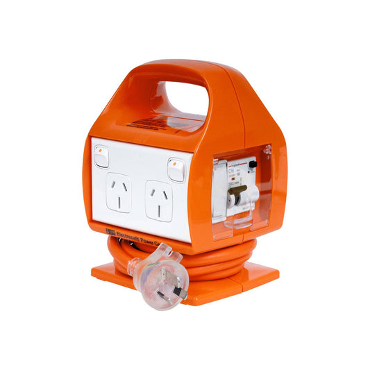 HPM Electresafe Power Centre - 15 Amp - Plastic - RCD Safety Switch – view 2 - Auzzistore