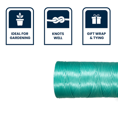 Grunt 500m Green Baling Twine - Synthetic Polypropylene - Tough & Durable