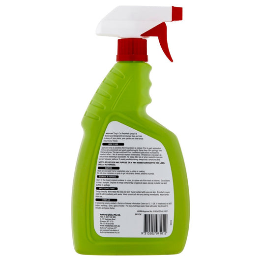 Multicrop Keep Off Dog and Cat Repellent - 750ml - Aluminium - Safe Use – view 2 - Auzzistore