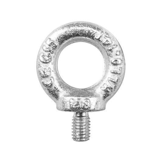 Pinnacle M8 Zinc Plated Eye Bolt 35x55x8mm Heavy Duty Steel - Auzzistore