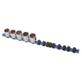Kincrome 1/2 Drive Socket Rail - 14 Clip - Customizable - Durable