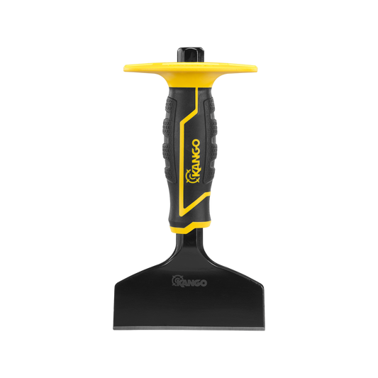 Kango 115mm Masonry Chisel with Hand Protector - Durable CR-V Steel - Ergonomic Handle - Auzzistore