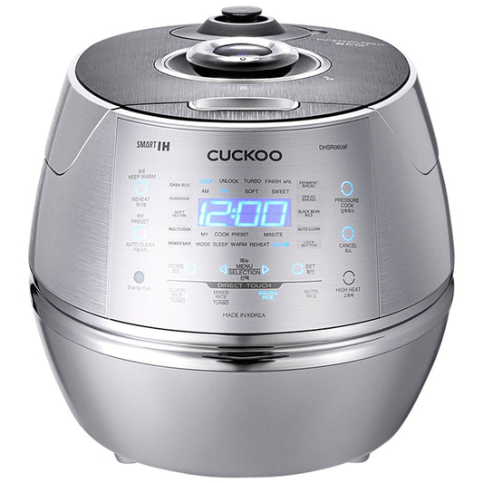 Cuckoo Induction Heating Electric Pressure Rice Cooker 6 Cups CRP-DHSR0609F