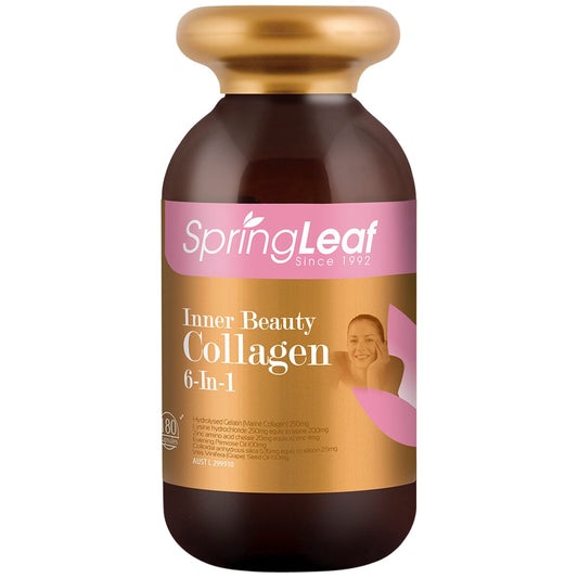 SpringLeaf Inner Beauty Collagen 6 In 1 180 Capsules