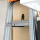 Everhang 45kg Black Small Garage U Hook 4 Pack - 40mm x 75mm x 50mm - Durable Storage Solution