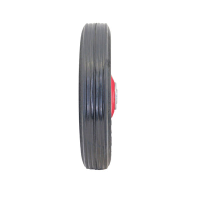 Easy Roll 200mm Rubber Wheel - Metal Centre - Solid - 60kg Load Capacity