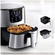 Devanti 7L Digital Air Fryer Silver AF-K-G-5T6-SS – view 5