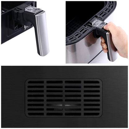 Devanti 7L Digital Air Fryer Silver AF-K-G-5T6-SS