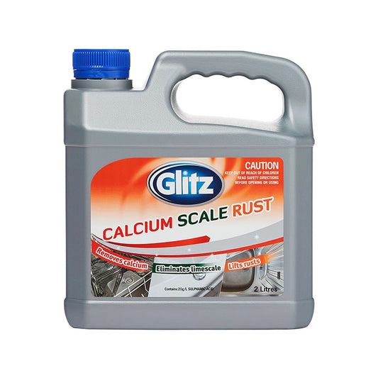 Glitz Calcium Scale Rust Remover 2L HDPE Plastic Effective Cleaning