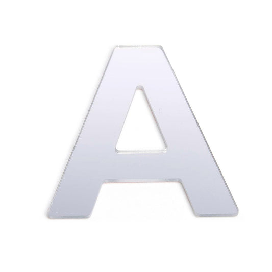 Sandleford 25mm Silver Self Adhesive House Letter - Reflective Finish
