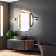 Brilliant Chrome Raxi Adjustable LED Vanity Wall Light - 105mm x 165mm - Daylight