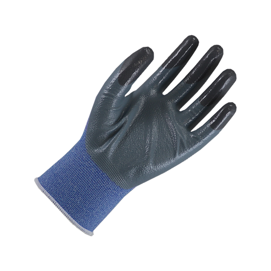Lynn River Small Recycled Fingertip Dip Gardening Gloves - 90mm x 260mm - Comfort & Protection – view 2 - Auzzistore
