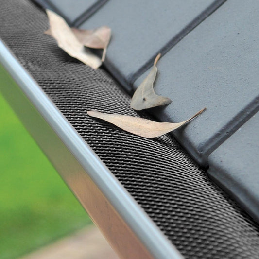 Jack Plastic Super Gutter Guard - 180mm x 15m - Black - Trade Pack – view 2 - Auzzistore