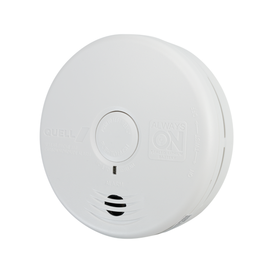 Quell Worry Free Photoelectric Carbon Monoxide Alarm 10 Year Battery – view 2 - Auzzistore