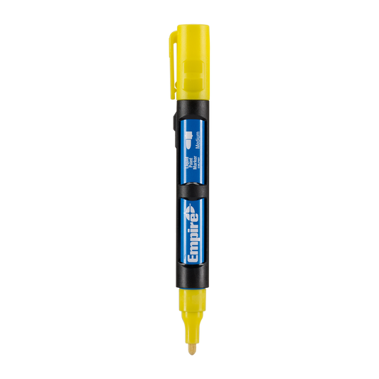 Empire Yellow Liquid Paint Marker - 21mm x 147mm - Fast-Drying Ink - Durable Nib - Auzzistore
