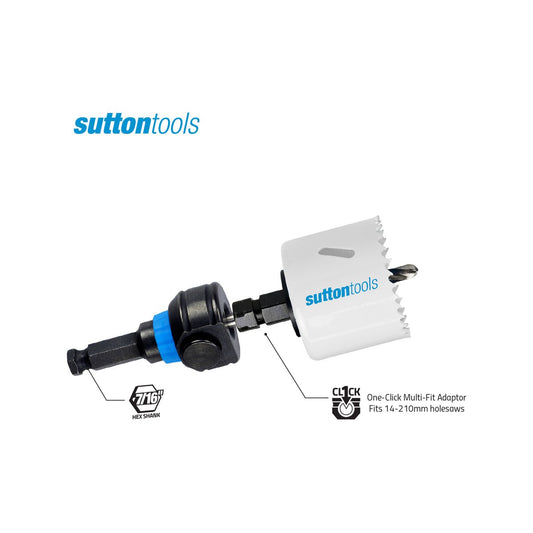 Sutton Tools Quick Release Arbor Starter Kit 6 Piece - 7/16 Shank - Blue – view 2 - Auzzistore