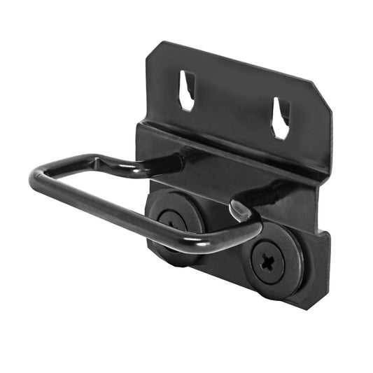 Pinnacle Black Gloss Heavy Duty Pegboard Tool Holder 6 Pack - 50mm x 50mm x 40mm