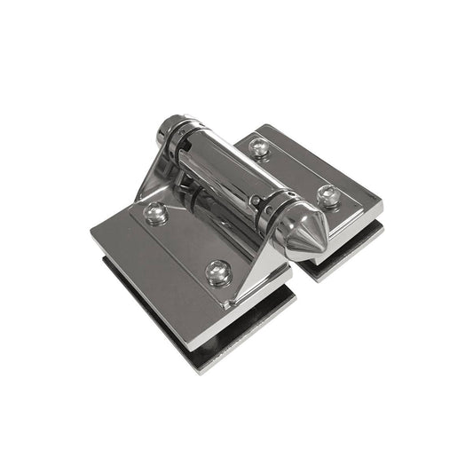 Protectoral Glass to Glass Hinge Set - 50mm - 316 Stainless Steel - Easy Install
