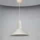 Deta White Push Bar Switch Lamp Holder - 2A 250V - Polyester - Durable