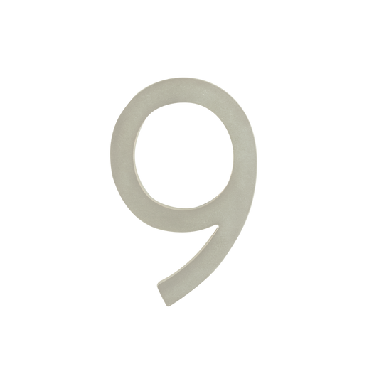 Sandleford Stainless Steel Lorne Numeral 9 - 100mm - Durable & Visible - Auzzistore