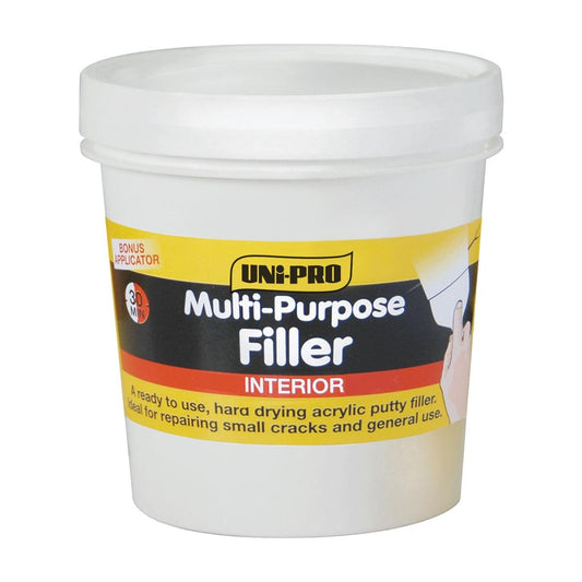 Uni Pro Multi Purpose Interior Filler 1.5kg Acrylic Quick Drying - Auzzistore