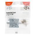 Taskmaster Double Ball Catch - 43mm - Zinc - 2 Pack - Durable Finish