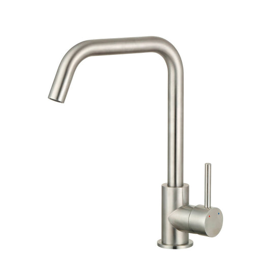 Estilo 35mm Stainless Steel Side Lever Sink Mixer - Ergonomic - WELS 4 Star