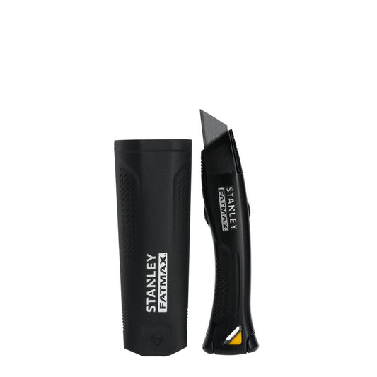 Stanley Fatmax Heavy Duty Fixed Trade Knife - 110mm x 230mm - Durable Cutting Tool - Auzzistore