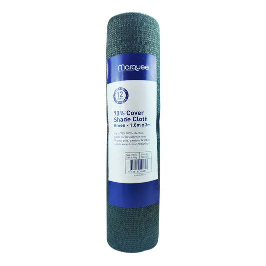 Marquee Shade Cloth - 1.83m x 3.0m - HDPE - 70% UV Protection